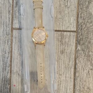 Burberry Gold and Cream Women's Watch